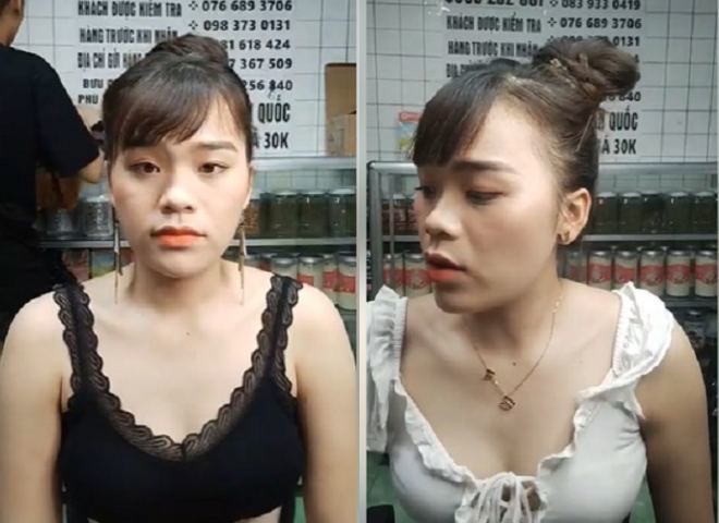 Những bộ trang phục bị cho là quá gợi cảm và sexy so với hình ảnh giản dị trước đây của Ngân Thảo (Ảnh: FBNV). - Tin sao Viet - Tin tuc sao Viet - Scandal sao Viet - Tin tuc cua Sao - Tin cua Sao