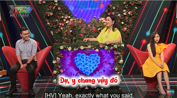 Nữ chính giám đốc hôn bạn trai lần đầu gặp mặt trên show hẹn hò