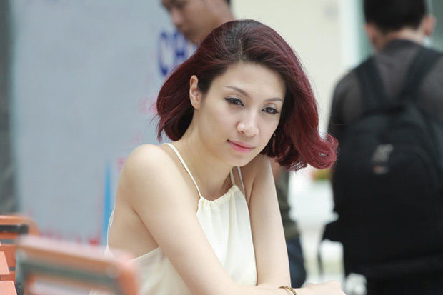 Nữ ca sĩ đã "thức trắng" vì chuyện này. (Ảnh: FBNV)