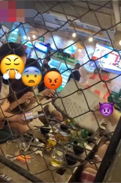 Hot girl vô tư ăn vụng bánh sinh nhật của bàn bên cạnh dù chẳng ...