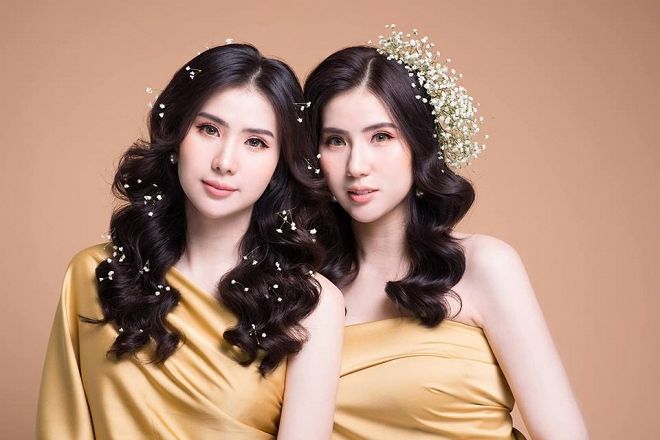 Thư Huyền - Huyền Thư tái xuất trong bộ ảnh song sinh giống nhau ...