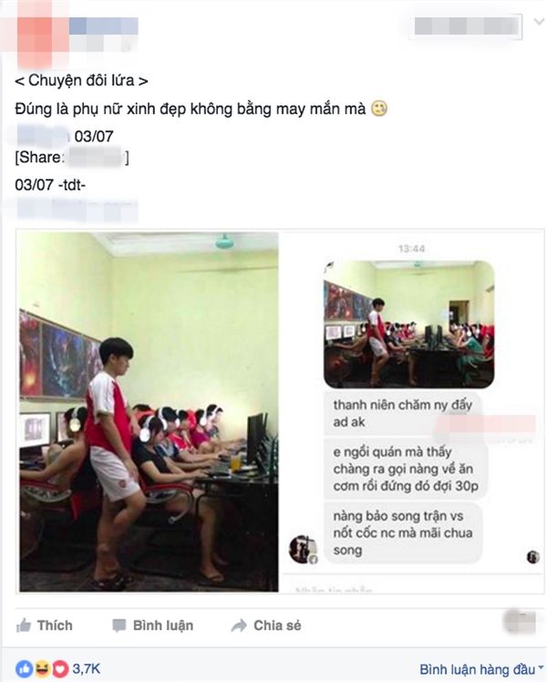 Bức ảnh đang khiến cộng đồng mạng “rần rần”. (Ảnh: Internet)