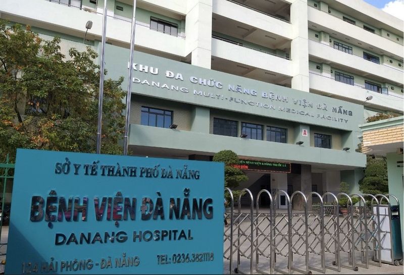 Bệnh viện Đà Nẵng nơi bệnh nhân đang điều trị (Ảnh: Thanh Niên)