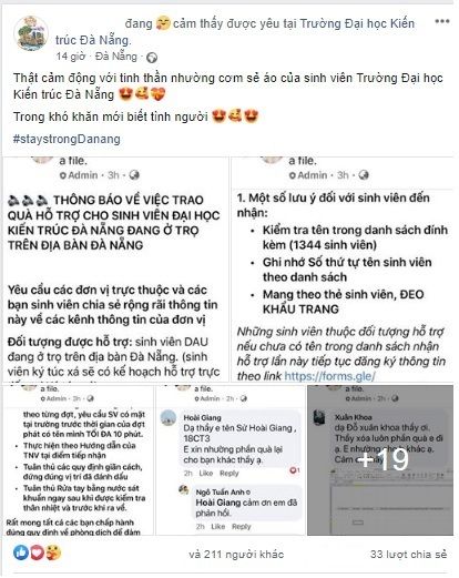 Sinh viên Đà Nẵng 'nhường' nhau suất quà hỗ trợ chống dịch Covid-19