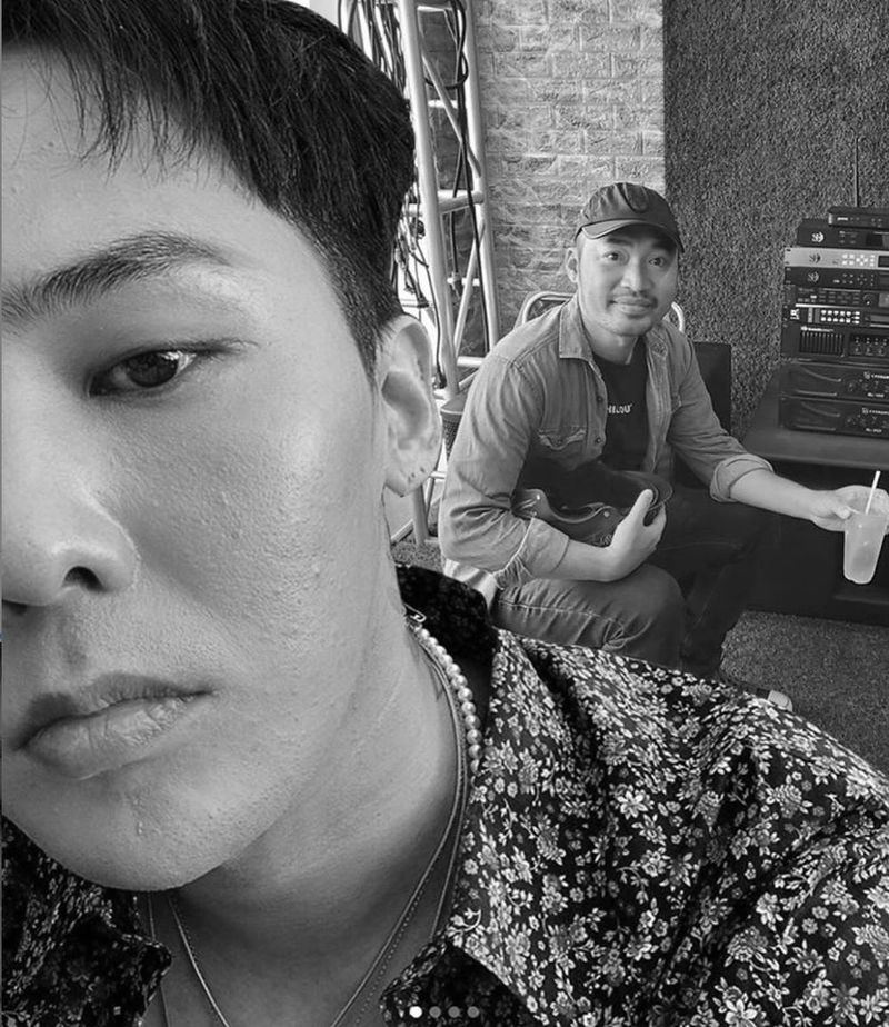 Tiến Luật cũng là fan của G-Dragon. Ảnh: Instagram