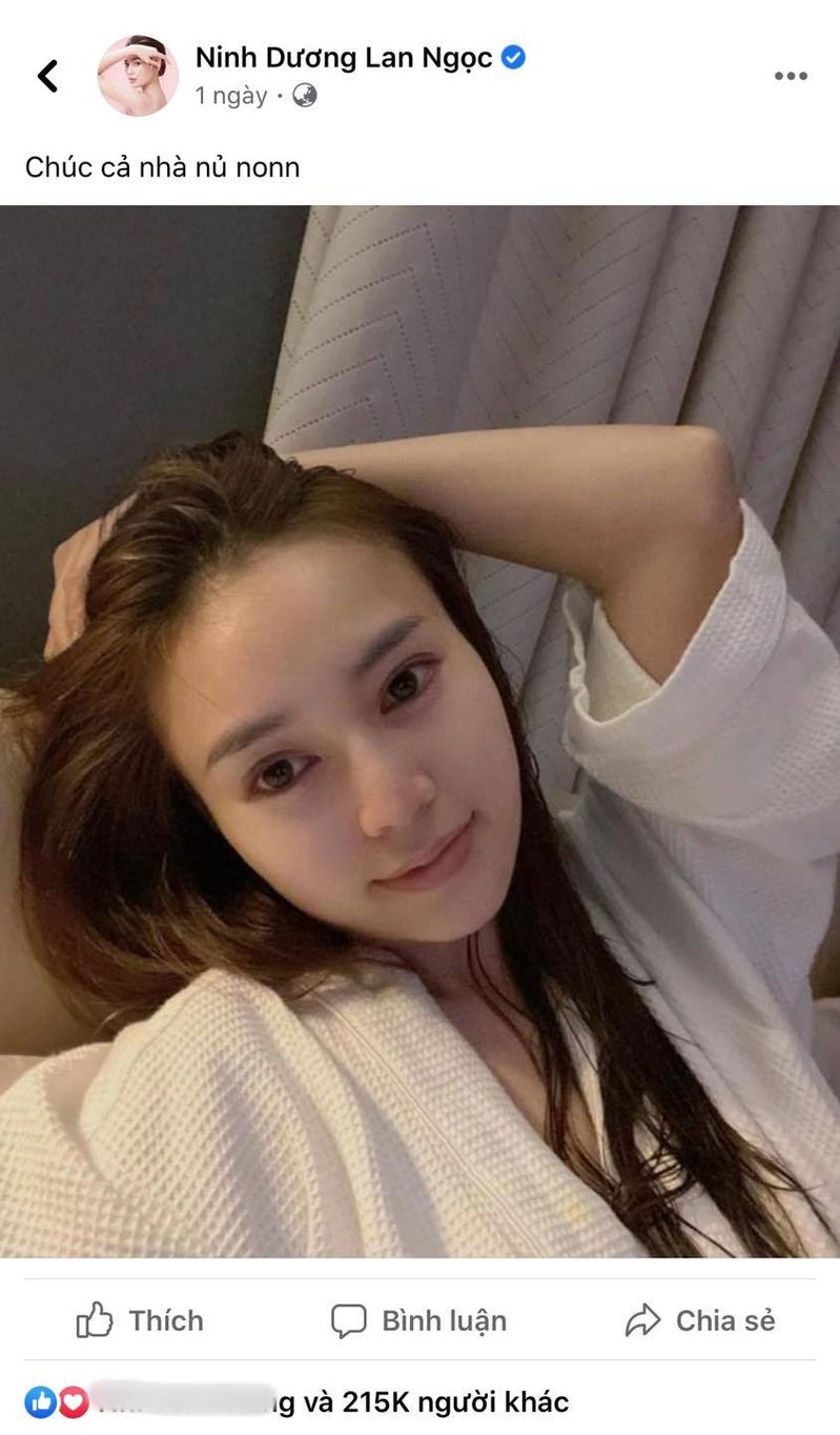 Lan Ngọc đăng hình mặt mộc, fan mừng rỡ vì thấy có dấu hiệu tăng cân