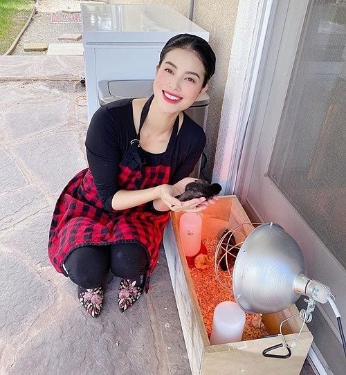 Mùa dịch, Phạm Hương vẫn cho con trai đi học mẫu giáo tại Mỹ