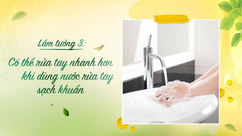 Những lầm tưởng tai hại khi sử dụng nước rửa tay sạch khuẩn