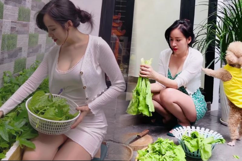 Bà Tưng khởi nghiệp quét rác: Thời trang vẫn gây nhức mắt như thường