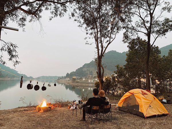 Khám phá hồ Đồng Đò: Điểm cắm trại cuối tuần cực chill ngay sát Hà Nội
