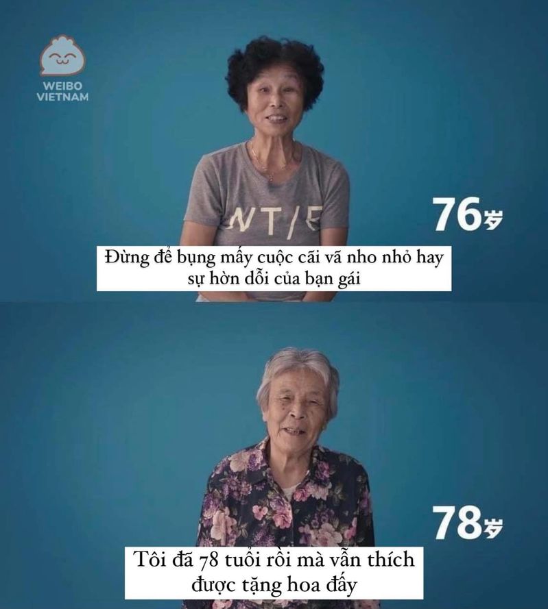 Phụ nữ dù 19 hay 78 tuổi đều có một tâm tình muốn nhắn cánh mày râu