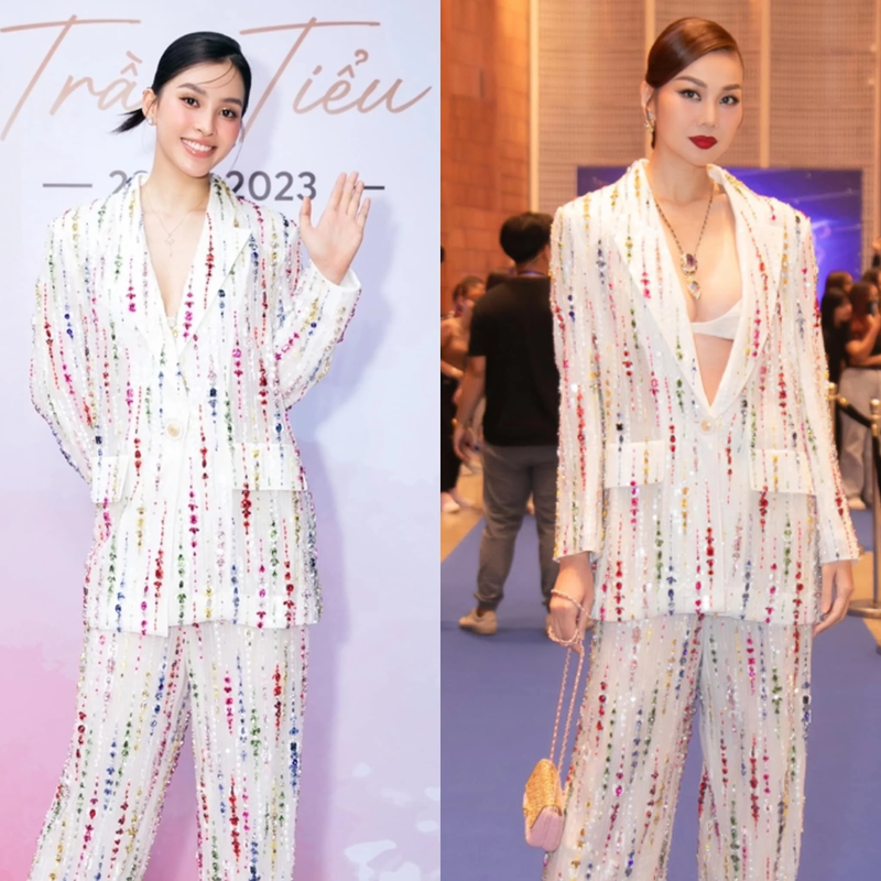 Đụng hàng với cả showbiz Việt, Hoa hậu Tiểu Vy bị thất thế