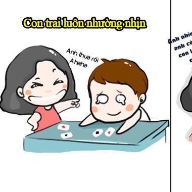 Hóa ra khi yêu suy nghĩ của con gái và con trai lại khác nhau nhiều tới thế này