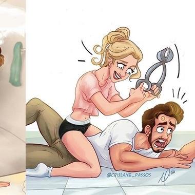 Bộ ảnh: Sự thật trần trụi trong hôn nhân, dù không ngôn tình nhưng vô cùng hạnh phúc