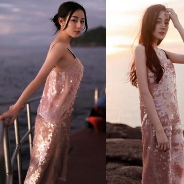 Địch Lệ Nhiệt Ba không cần hở bạo vẫn gây thương nhớ với vẻ sexy nửa kín nửa hở này đây