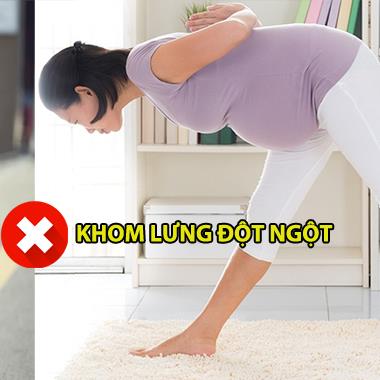 Những hoạt động thường ngày dễ gây ảnh hưởng đến thai nhi mẹ bầu nên hết sức cẩn thận