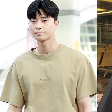 “Nhọ” như Park Seo Joon và Park Min Young đi du lịch cùng đoàn làm phim cũng bị netizen Hàn mỉa mai