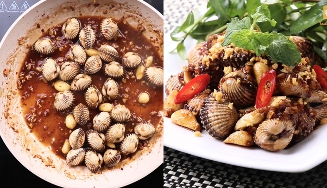 Bật mí cách làm món sò huyết cháy tỏi thơm nức mũi, chỉ nhìn thôi cũng đã thấy thèm Bật mí cách làm món sò huyết cháy tỏi thơm nức mũi, chỉ nhìn thôi cũng đã thấy thèm