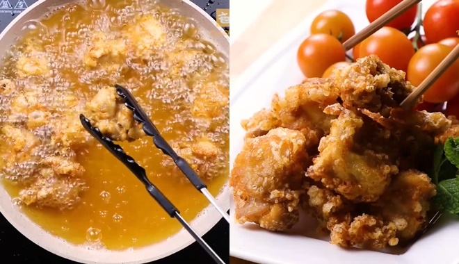 Tự làm món gà chiên kim chi ngon ngất ngây, đã ăn là chỉ có ghiền Tự làm món gà chiên kim chi ngon ngất ngây, đã ăn là chỉ có ghiền