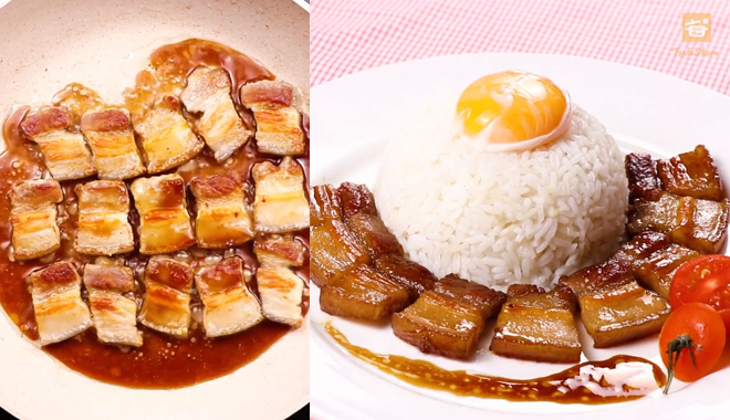 Chỉ 20 phút vào bếp có ngay món thịt heo rán thơm lừng, bao nhiêu cơm cũng không đủ Chỉ 20 phút vào bếp có ngay món thịt heo rán thơm lừng, bao nhiêu cơm cũng không đủ
