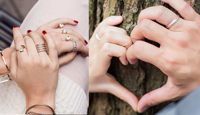 Bật mí những 'thông điệp ngầm' được gửi gắm qua từng ngón tay đeo nhẫn Bật mí những 'thông điệp ngầm' được gửi gắm qua từng ngón tay đeo nhẫn