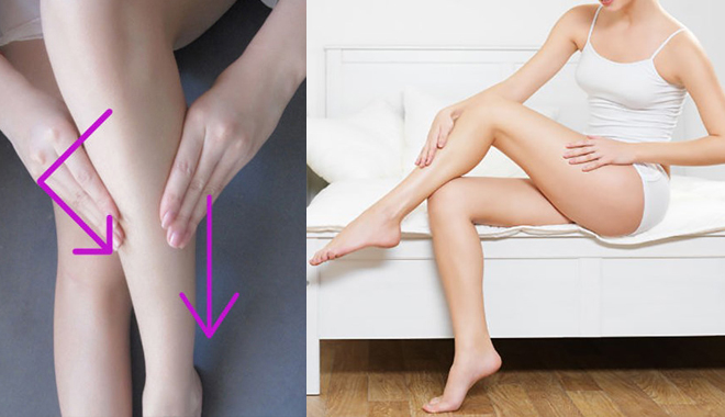 Loại bỏ mỡ, giúp bắp chân săn chắc và gợi cảm hơn với 11 bước massage dễ dàng , ai cũng làm được Loại bỏ mỡ, giúp bắp chân săn chắc và gợi cảm hơn với 11 bước massage dễ dàng , ai cũng làm được