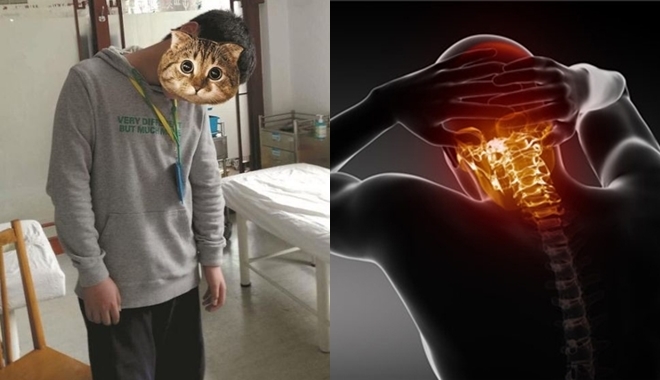 Cảnh báo: Nằm trên giường "ôm riết" cái điện thoại, đã có người cổ quẹo luôn sang một bên Cảnh báo: Nằm trên giường "ôm riết" cái điện thoại, đã có người cổ quẹo luôn sang một bên
