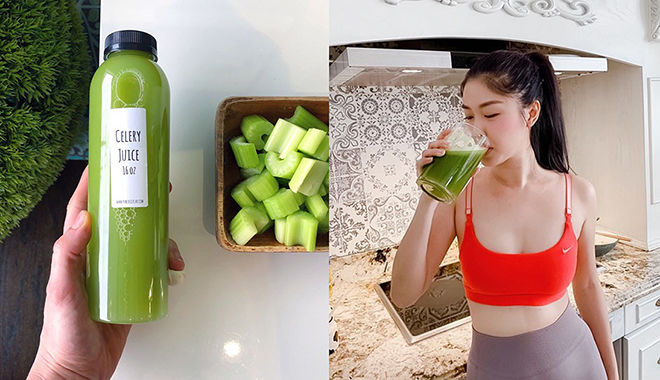 Nước ép cần tây - "bùa mê" cho một cơ thể tràn đầy năng lượng, đến nghệ sĩ cũng phát cuồng Nước ép cần tây - "bùa mê" cho một cơ thể tràn đầy năng lượng, đến nghệ sĩ cũng phát cuồng