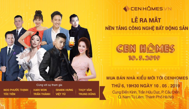 Bùng nổ tháng 5 với show diễn nghệ thuật và công nghệ BĐS của CenHomes Bùng nổ tháng 5 với show diễn nghệ thuật và công nghệ BĐS của CenHomes