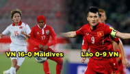 Những lần thắng đậm của tuyển Việt Nam: 16-0 nghe mà tưởng bóng chuyền
