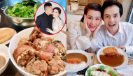 Bà bầu số hưởng: Bảo Thy, Đông Nhi được chồng tẩm bổ món ngon
