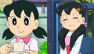 Kiểu tóc mới của Shizuka trong "Doraemon": Nobita ngắm không biết chán