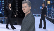 "Giám khảo đanh đá nhất Việt Nam" đi giày cao gót, catwalk xoay 2 vòng