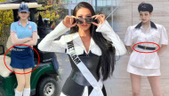 Mỹ nhân Việt mặc đồ ngược: Kim Duyên vẫn chất lừ ở Miss Universe