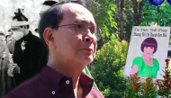 Xúc động khoảnh khắc Thanh Điền đến thăm mộ cố NSƯT Thanh Kim Huệ