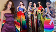Mỹ nhân Việt mặc váy tôn vinh cộng đồng LGBT: Hà Anh 10 điểm tinh tế