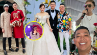 Sao Việt dự đám cưới cầu thủ Tấn Tài: chú rể đòi Hòa Minzy hát Rời Bỏ