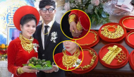 Thử thách "gồng gánh" 20 cây vàng trong ngày cưới cùng cô dâu Bạc Liêu