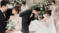 Mãn nhãn ảnh cưới của Anh Tuấn "Phố Trong Làng" và vợ hot girl 2k