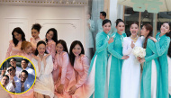 Dàn bê tráp toàn cực phẩm nhan sắc trong đám cưới sao Việt