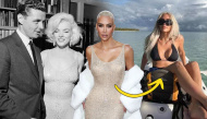 Kim Kardashian hú hí với bạn trai hậu làm rách váy của Marilyn Monroe