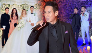 Lý Hải hát "Khi người đàn ông khóc" trong đám cưới Mạc Văn Khoa