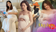 Mách nhỏ bí quyết "bầu bì" vẫn xinh của "nàng dâu nghìn tỷ" Phanh Lee