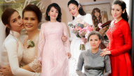 Mẹ ruột trong ngày cưới mỹ nhân Việt: Ai cũng đẹp quý phái