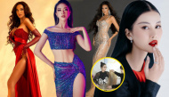 Nghía trước váy thi bán kết của thí sinh Hoa hậu Hoàn vũ Việt Nam 2022