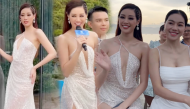 Khánh Vân dự fashion show của "bà trùm Hoa hậu" còn "rinh" giải thưởng