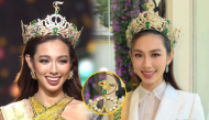 Hoa hậu Nguyễn Thúc Thùy Tiên làm gãy vương miện 12 tỷ ở Bồ Đào Nha