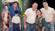 Dương Lâm tiệc tùng ở Đà Nẵng còn cosplay ảnh gia đình 23 năm trước