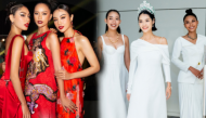 Những lần top 3 Hoa hậu Việt lên đồ cùng tông màu: Ai mới đỉnh nhất? 