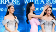 Hoa hậu Mai Phương được tặng lại vương miện sau màn đấu giá 3 tỷ đồng